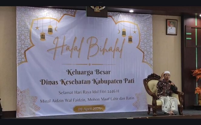 
					Dinas Kesehatan Kabupaten Pati Gelar Halal Bihalal, Bupati Janjikan Peningkatan Serius Layanan Kesehatan