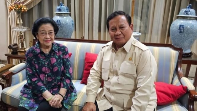 
					Resmi, Prabowo Subianto Bertemu Megawati Soekarnoputri
