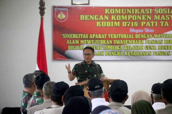 
					Kodim Pati Gelar Komsos untuk Perkuat Sinergi TNI dan Masyarakat