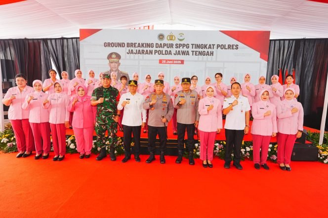 
					Polri Bangun 24 Dapur Gizi di Jateng, Dukung Penuh Program MBG Presiden Prabowo