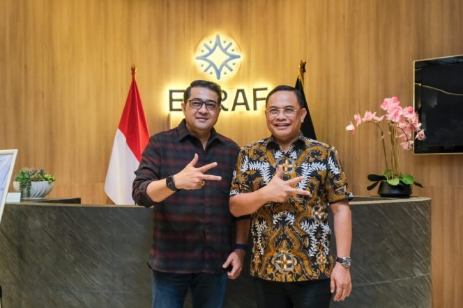 
					Bupati Pati dan Menekraf Bahas Strategi Penguatan Ekonomi Kreatif Daerah