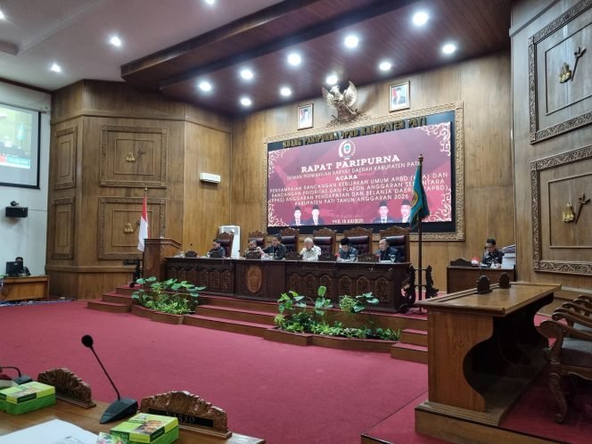 
					Agenda Paripurna DPRD Pati Tertunda, Nota Keuangan PPAS 2026 Belum Rampung