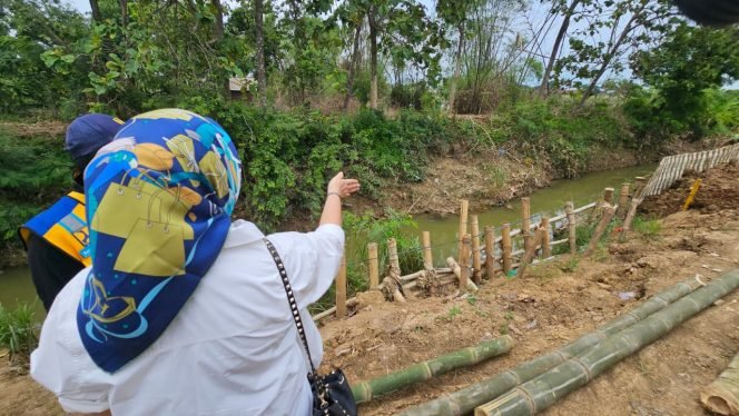 
					Sri Wulan Dorong Pembangunan Tanggul Permanen di Sungai Widodaren