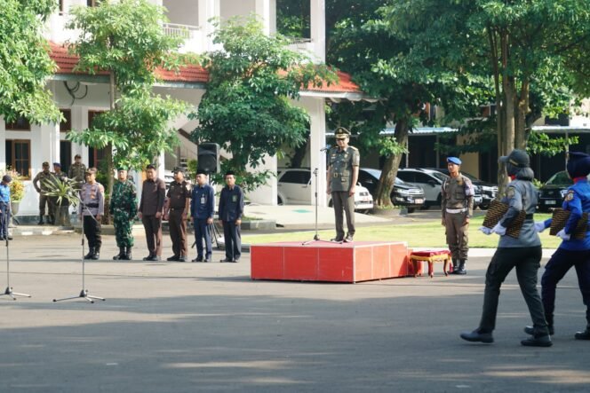 
					Peringatan HUT Satpol PP, Damkar, dan Satlinmas di Pati, Tekankan Penguatan Pelayanan dan Profesionalisme