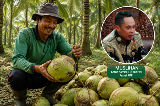 
					Ketua Komisi B DPRD Pati Soroti Pentingnya Regenerasi Petani Kelapa Kopyor