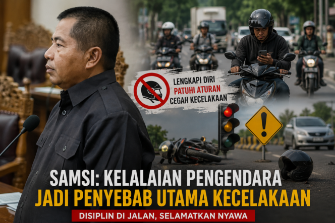 
					Samsi Sebut Kelalaian Pengendara Jadi Penyebab Tingginya Angka Kecelakaan di Pati