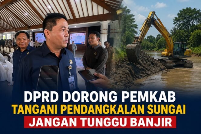 
					DPRD Pati Dorong Pemkab Aktif Tangani Pendangkalan Sungai, Jangan Tunggu Banjir