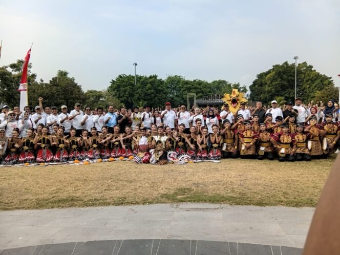 
					Ribuan Pelajar Tampil Bersama, Hardi Dorong Ruang Kreativitas Seni Generasi Muda Pati
