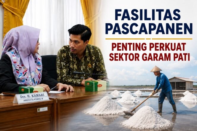 
					Fasilitas Pascapanen Dinilai Penting untuk Perkuat Sektor Garam Pati