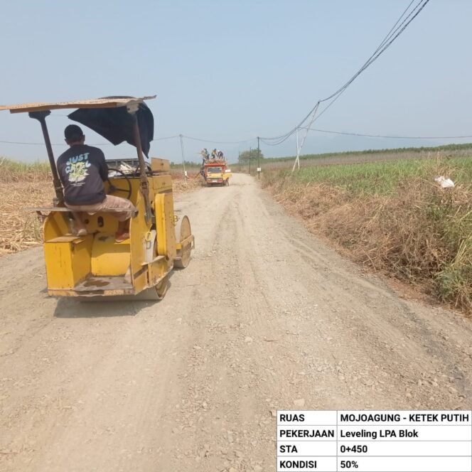 
					Jalan Mojoagung-Ketekputih Direhabilitasi, Anggaran Rp1,45 Miliar
