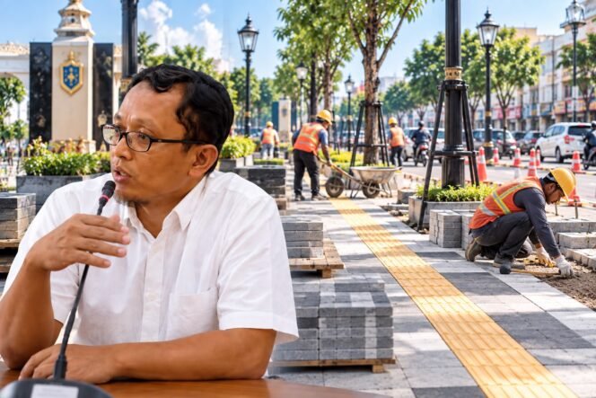 
					Komisi C DPRD Pati Dorong Trotoar Panglima Sudirman Rampung Tepat Waktu